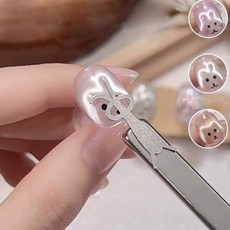 사라센 토끼 고양이 메이커 자석 철사 2종 단품, 1개, 02. 토끼 귀 메이커