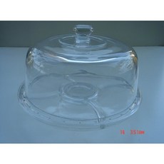 東昇瓷器餐具 玻璃製多功能蛋糕架, 1個