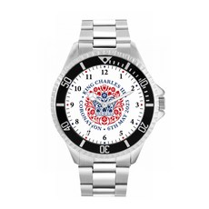 Toff London 토프 런던 TLWL-16002 남성용 킹 찰스 대관식 기념 시계 640595