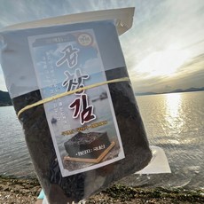 임자도 프리미엄 곱창김 100매 (블랙등급) 곱창 돌김 생김, 440g, 1개