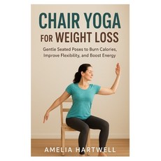 (영문도서)Chair Yoga for Weight Loss: Gentle Seated Poses to Burn Calories Improve Flexib... Paperback, Independently Published, English, 9798262761043