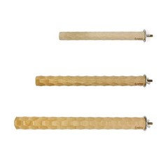 울퉁불퉁 앵무새 횃대 모란 코뉴어 퀘이커 카이큐 뉴기니아 마카우 코카투 나무횟대, 소형 Φ2x20cm, 1개