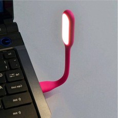캠핑용 야간 작업 USB LED 램프 노트북 키보드 조명 미니 독서등, 1개