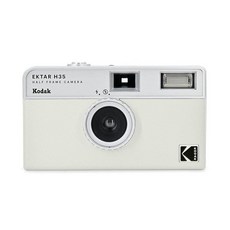 Kodak EKTAR H35 하프 프레임 필름 카메라 (오프 화이트 싱글) 370730, 싱글, 오프 화이트