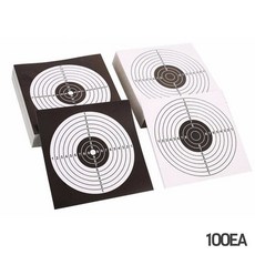 마켓다인A 사격연습 표적지 에어소프트건 과녁판 타겟지 서바이벌게임장, 블랙