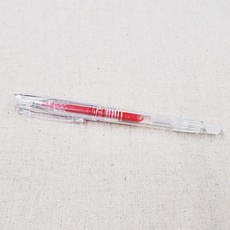 퀼트넘버원 프릭션펜 마카펜 아이롱펜 재단용펜 열펜 1mm, 레드, 1개