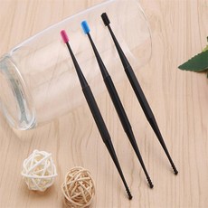 끈이스토어 실리콘 귀이개 귀파게 개인위생, 핑크