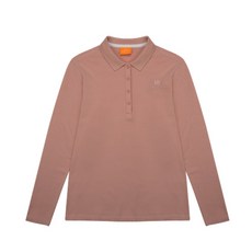 루이까스텔 여자 C/R SPAN 볼륨자수 요꼬에리 티셔츠_3LCTS993P