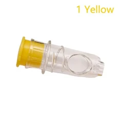 휴대용 감귤 프레스 수동 레몬 착즙기 재사용 가능하며 여행 요리에 이상적, 01 Yellow