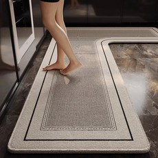 혜문전방 L자형 미끄럼방지 싱크대 발매트D-4 100cm*120cm*45cm