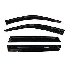 IAC BMW X5 E70 2007-2013 晴雨窗 遮陽板 台灣製造 四片組, 透光黑