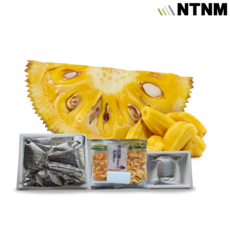 씨없는 냉동 잭프루트 (Seedless frozen jackfruit), 1박스, 1kg (2팩)