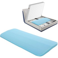 HOMBYS 40D 처짐 매트리스 서포트 길이 152.4cm(60인치) 고밀도 폼 패드 언더 베드 싱크 픽스킹 5.1cm(2인치) 두께의 단단한 수리 및 수명 연장 x