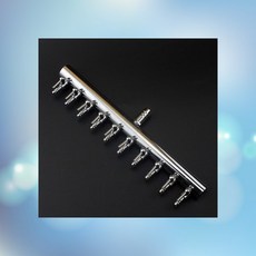 밸브식 브로와 수족관용 스테인리스 에어분배기 공기조절 어항분지기, 1개