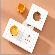 더글로리 콘센트 덮개 멀티탭덮개, 하양