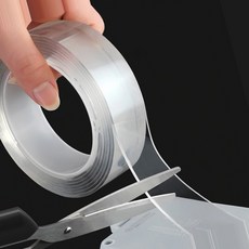 [FullyJully Store] 도톰 투명 젤형 양면 테이프 3cmx1M 방수 욕실 주방, 1개