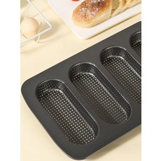 치아바타틀 베이킹몰드 바게트 베이킹팬 빵틀 베이크, 1개