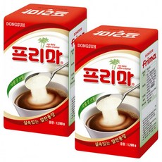동서 프리마 업소용 1.2kg x 2입, 1