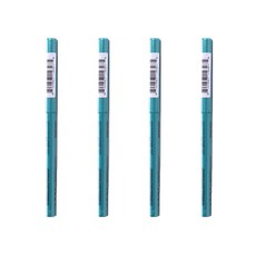 엔와이엑스 메카니컬 아이 펜슬 아이라이너, Aqua Green, 4개