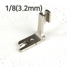 JSTrading 공업용 미싱 노루발 68종, 공업용 말아박기 노루발(대만) 1/8(3.2mm), 1개