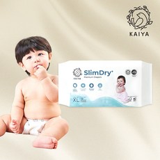 카이야 슬림드라이 플러스 프리미엄 기저귀 팬티형 남녀공용, 점보형(2XL), 10매