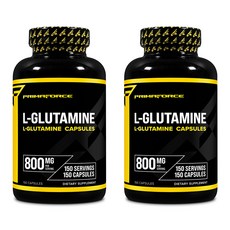 프리마포스 L-글루타민 800mg 150캡슐 2병, 2개, 150정