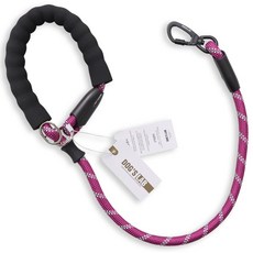 독스랩 숏리드줄 중형견 대형견 로프, 퍼플, 1개