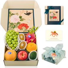 청과옥 실패없는 프리미엄 고당도 혼합 과일선물세트, 정담세트, 1세트