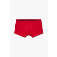 엠포리오 아르마니 EMPORIO ARMANI UNDERWEAR 남성 로고 밴딩 솔리드 폴리 드로즈_레드 0815112050 2412479296 434447