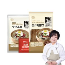 이혜정의 진짜 순메밀면 (+육수 8팩+비빔장 4팩)