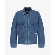 매장정품 노스페이스 THE NORTH FACE NJ3BR53K 화이트라벨 데님 트러커 자켓 LIGHT BLUE 148448