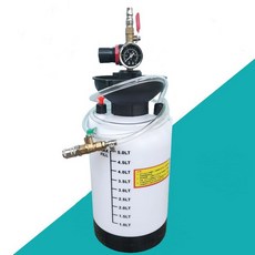 미션오일 에어 주입기 급유기 유리병 급유 충전, 1개, 5l 기름통 빠른 연결 노즐