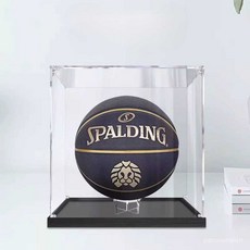 싸인볼 보관함 축구공 케이스 상자 농구공 배구공 진열 투명 아크릴 디스플레이 1개, 3.(공 미포함)15cm(브래킷미포함) × 1개