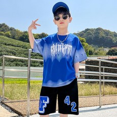 兒童男童夏裝運動套裝 酷帥氣潮