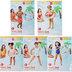 INTEX 3-10歲兒童充氣泳圈 卡通透明游泳圈 泳池戲水浮圈 兒童學游泳 海邊浮淺, 59230-3-6歲（51CM）, 1個