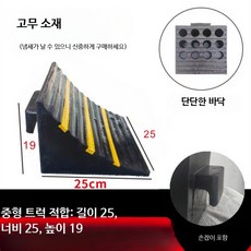 주차용품 자동차 고임목 차량 멈춤 방지 안전 주차 스토퍼 고정용 버팀목 캠핑용품 DIY 공구, 1개
