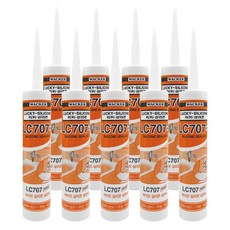 럭키실리콘 LC707 바이오 실리콘 욕실용 주방 실리콘 (반투명), 9개