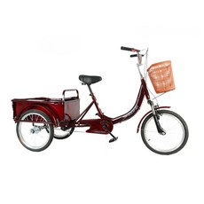 성인세발자전거 바구니 짐칸 어르신, 1개, 1cm, I. 미니 채소 싱글 철제