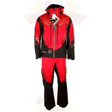 시마노 사계절 낚시복 RA112U 1. 남성용 빨간색 방풍 130-150 우의 바다, 웨스트 로드 블랙