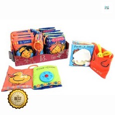 돌아기 오감놀이 헝겊책 멜로디 유아영어책 손가락놀이책 100일아기장난감, 듣기(Heard), 상세페이지참조