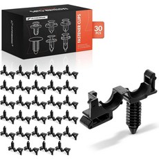 G 모델과 호환되는 A-프리미엄 30 PCS 나일론 와이어 케이블 룸 라우팅 카 리테이너 패스너 푸시 핀 클립