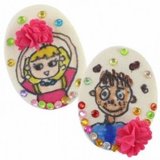 뚝딱 카네이션 쿠션 브로치 만들기 키트 창의력 향상, 단품