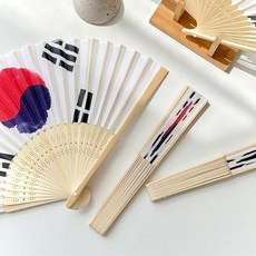 아트박스/안녕미술아 오 필승코리아 응원부채(5인용), 1개