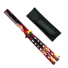 타이거피스트 빗리송 발리송 발리콤 히어로즈 버터플라이나이프 나비칼 파우치포함, 7. 마그마