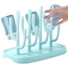 Aristal BPA 젖병 랙 건조 스탠드 배수 아기 용품 프리 조립 간단 경량 컴팩트