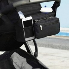 유모차정리포켓 유모차 포켓 가방, 블랙