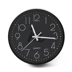 im3 벽시계 20cm 블랙/화이트 거실벽시계