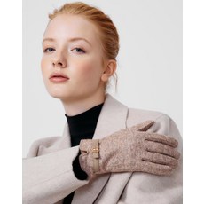 닥스 DAKS WOMENS ACCESSORIES [여성장갑]베이지 울 DD리본 스마트폰터치 장갑 DCGV5F209I2DCGV5F209I2 102218