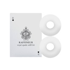 [NEW향 출시] 라피네르 로얄스페이드 듀오 리필키트 에센스 스톤 차량용 방향제, 1개, 튜베로즈 앤 로즈