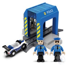 더블H샵 기차놀이 장난감 경찰서